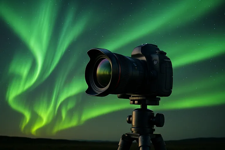 Apparatuur en instellingen voor scherpe noorderlichtfotos