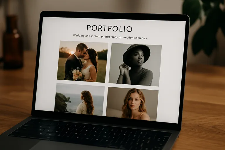 Basis van een sterke fotografie website