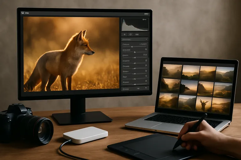 Bewerken, bewaren en delen van je natuur afbeeldingen