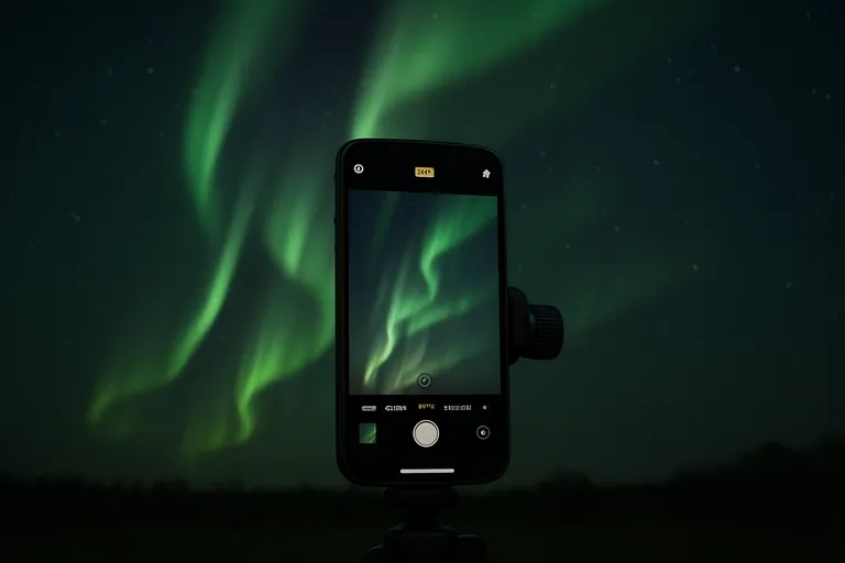 Noorderlicht fotograferen met je Iphone: instellingen en techniek