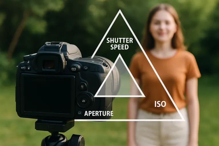 Oefenen met de belichtingsdriehoek