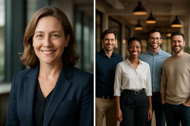 Soorten bedrijfsfoto's en wanneer je ze inzet