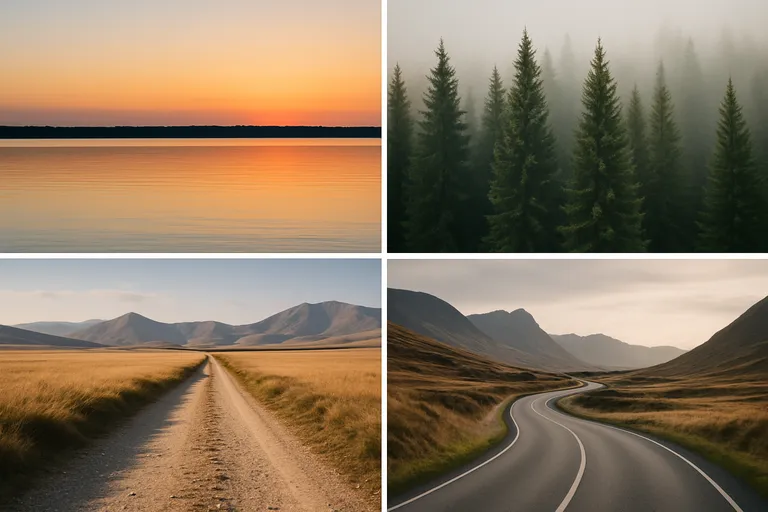 Soorten lijnen in fotografie en hun effect