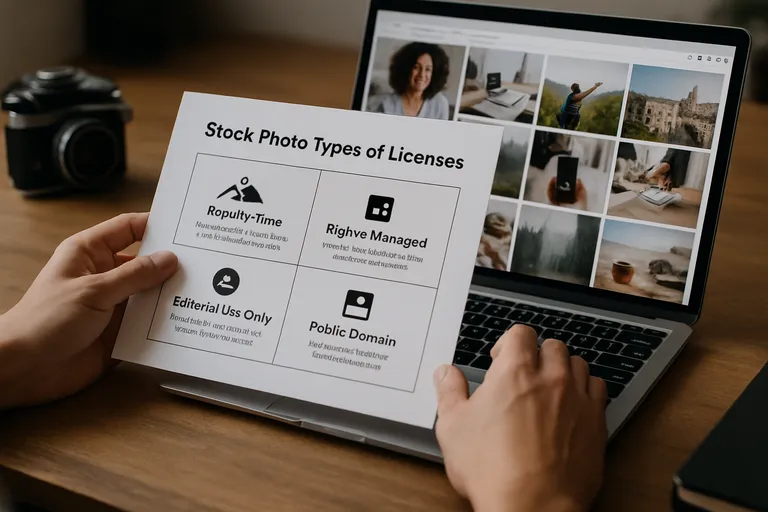 Soorten stockfotos en licenties