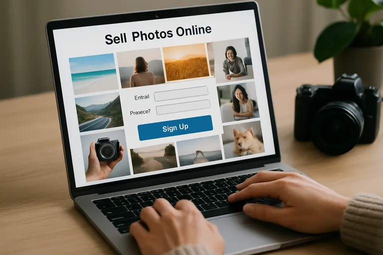 Starten met online foto's verkopen