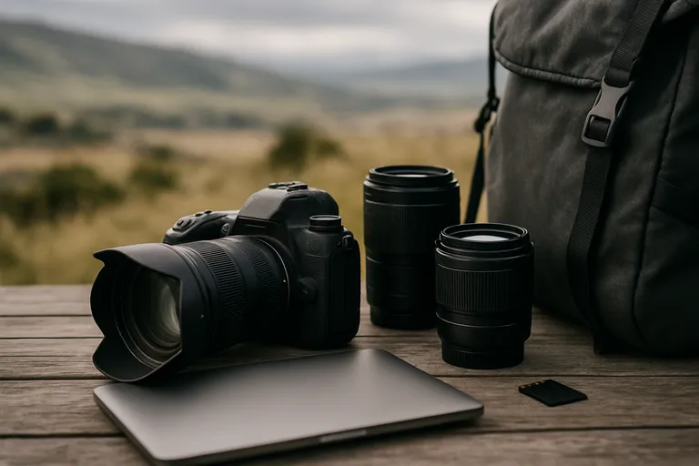 Uitrusting en voorbereiding voor onderweg