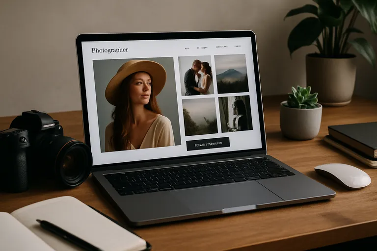 Van eerste indruk naar boeking: bouw een fotowebsite die overtuigt en converteert