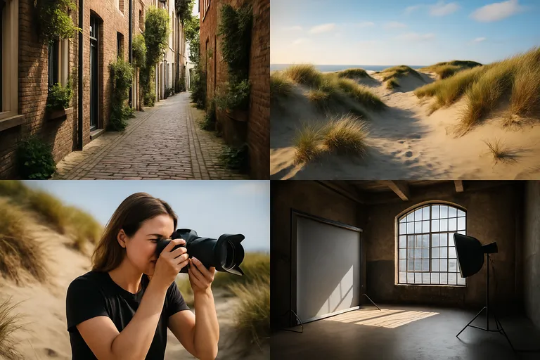 Van verborgen steegjes tot wijdse duinen: zo vind je de perfecte fotolocatie voor jouw volgende shoot