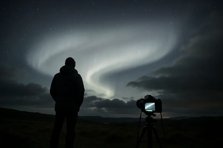 Waarom je het noorderlicht soms wit ziet en hoe je het herkent