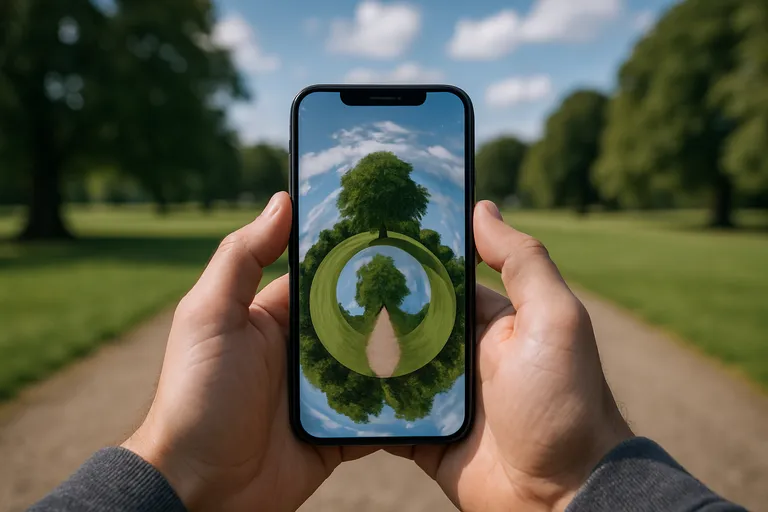 Wat is een 360-gradenfoto op Iphone