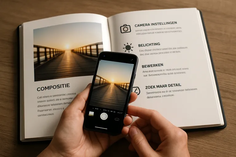 Wat leer je uit een smartphone fotografie boek?