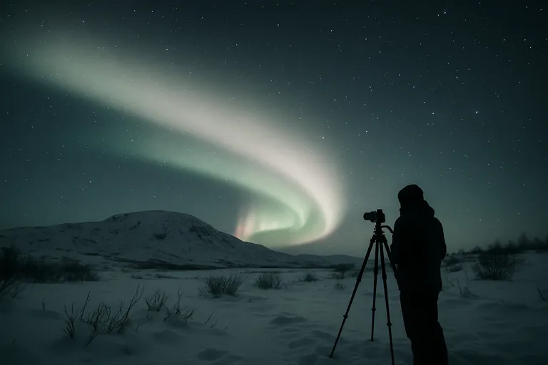 Wit noorderlicht fotograferen